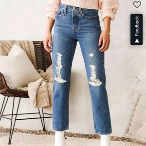 Levis wedgie fit jeans